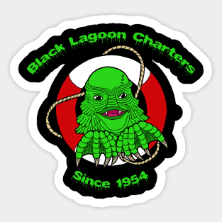 Black Lagoon Charters Sticker